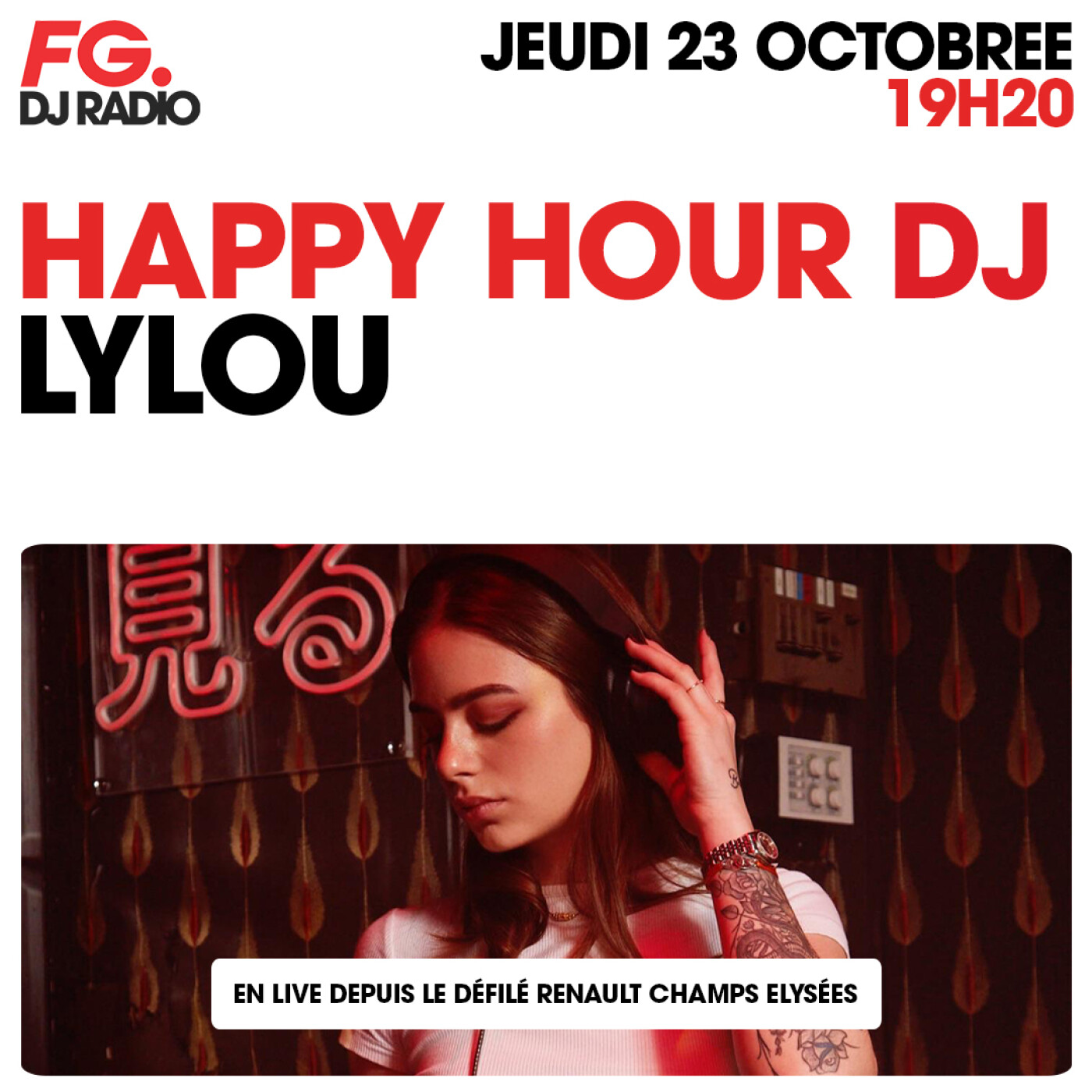 HAPPY HOUR DJ : LYLOU