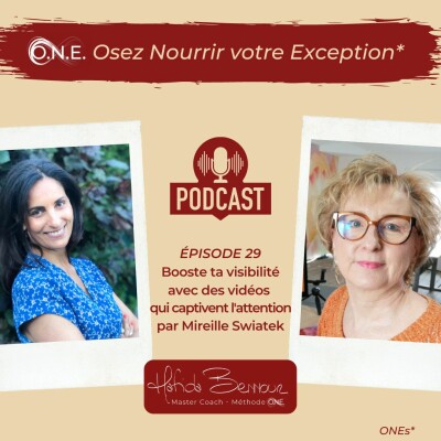 #29 - Mireille Swiatek - "Booste ta visibilité avec des vidéos qui captivent l'attention" cover