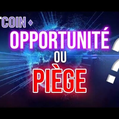 👑BITCOIN : OPPORTUNITÉ ou PIÈGE ? Se préparer aux deux !- NEWS CRYPTO et ANALYSE CRYPTO BITCOIN cover