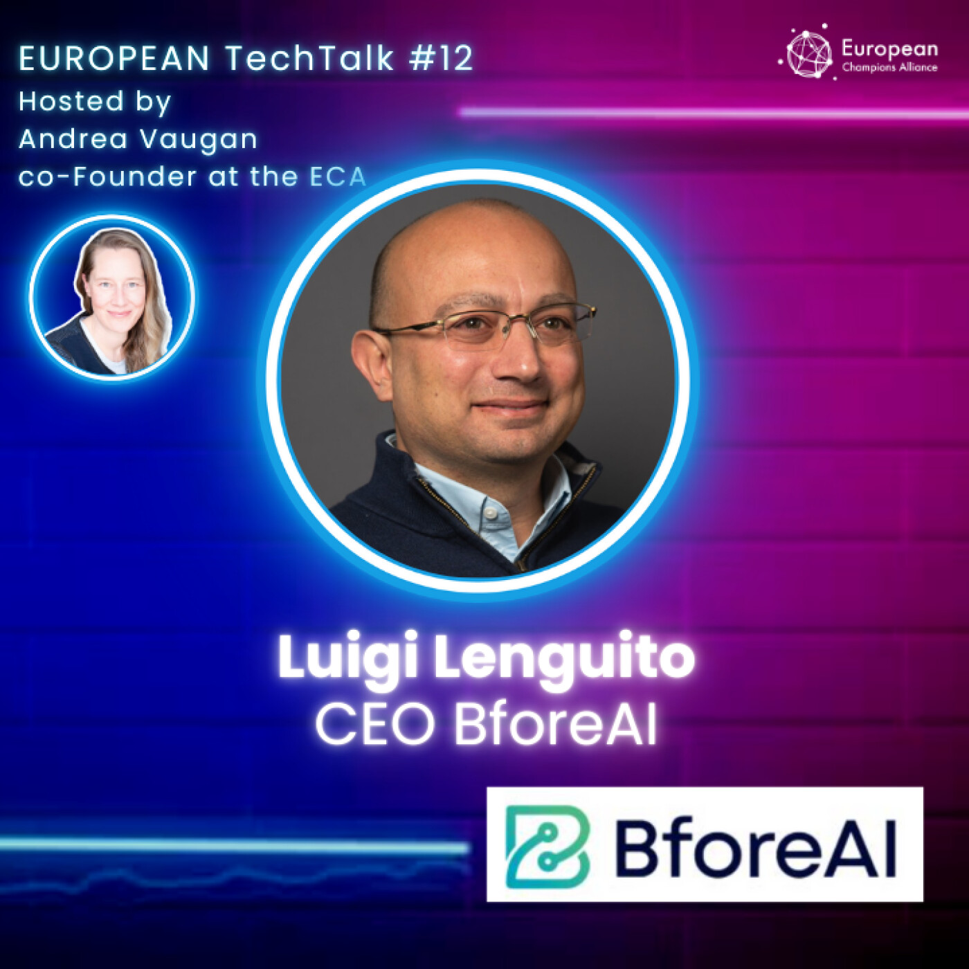 12. Building a Cybersecurity Startup: Lessons from Bfore with Luigi Lenguito - CEO Bfore AI episode artwork