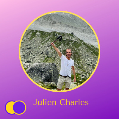 #E15 - Conscience de Julien Charles (Thérapeute & Ecrivain) - "Compostelle Therapy" cover