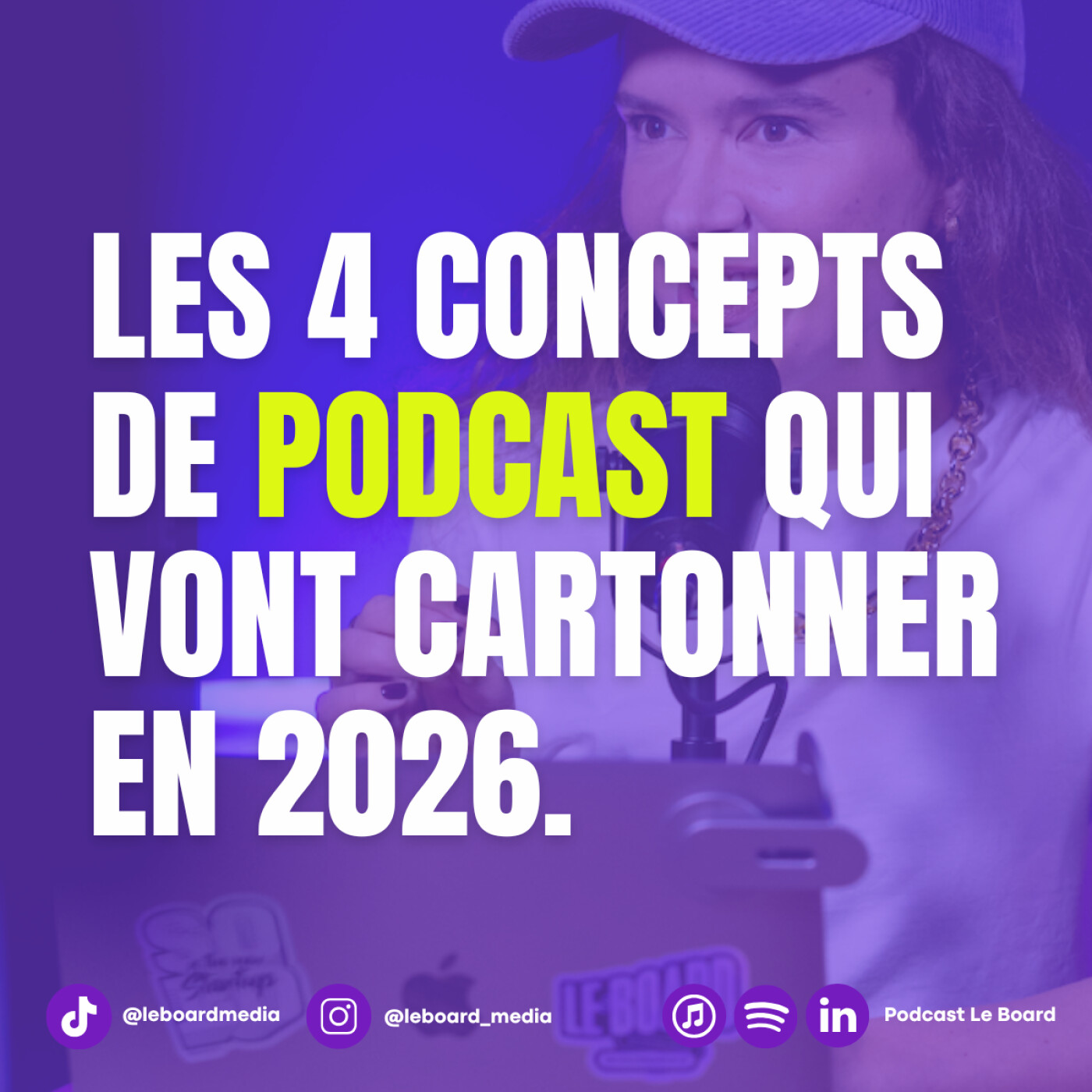 Les 4 concepts de podcast qui vont cartonner en 2026 (AUDIO et VIDEO) - Solo #2