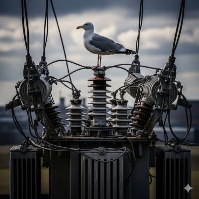 Le Goéland Cendré : Pourquoi cet oiseau marin niche-t-il au cœur de nos centrales électriques ? cover