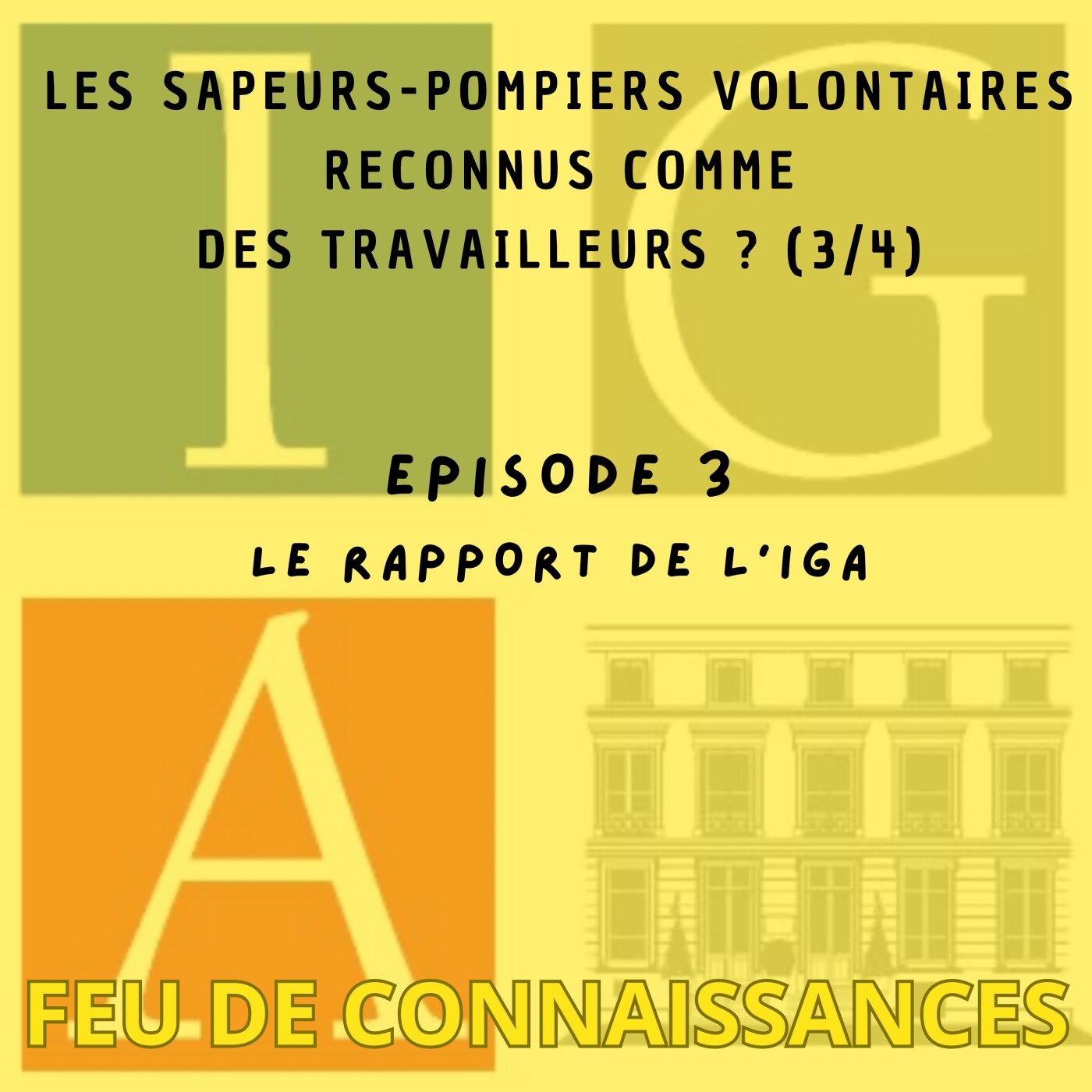 Le rapport de l'IGA  sur l'activité des sapeurs-pompiers volontaires episode artwork