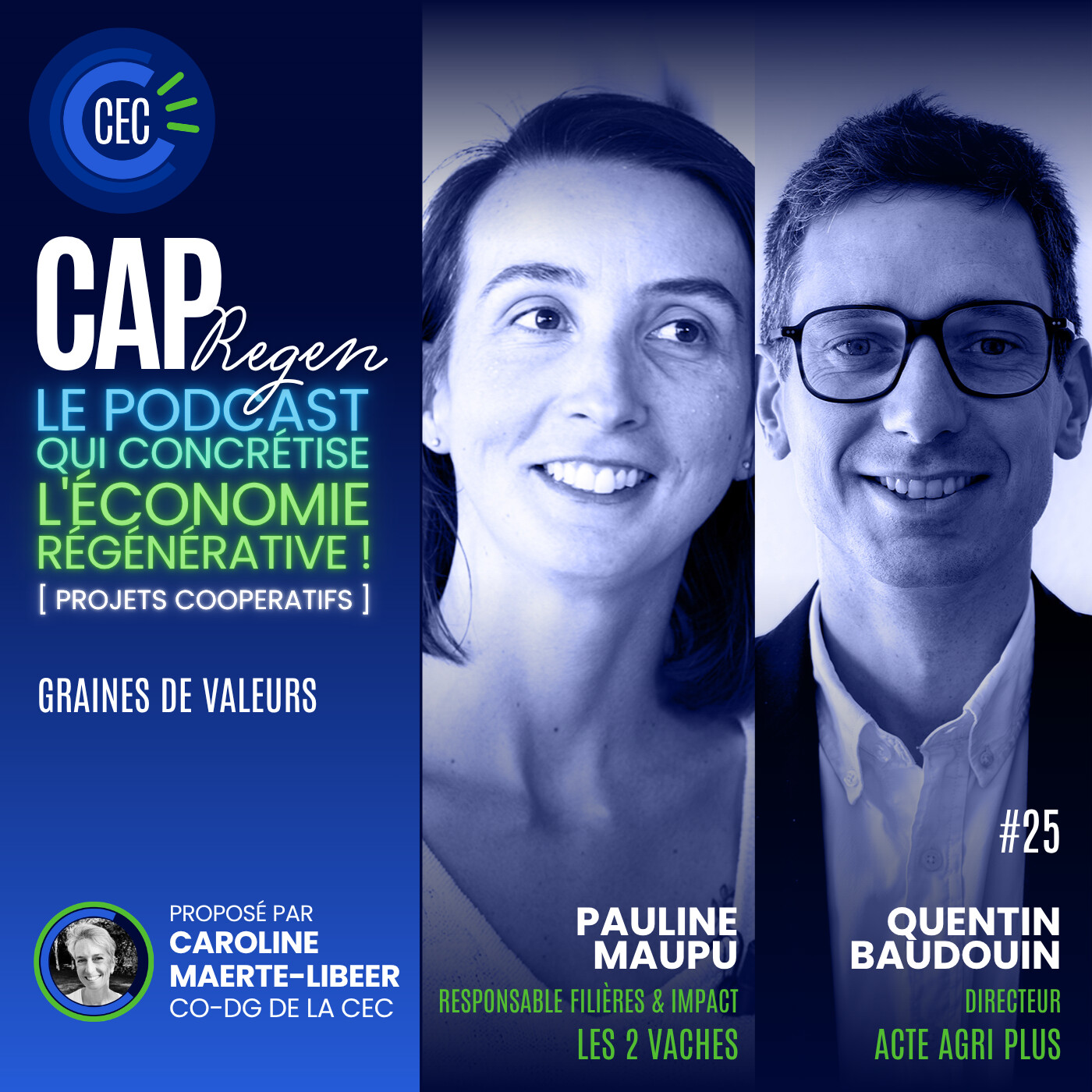 #25 - Projet coopératif - Du champ à l'assiette : inventer ensemble le modèle économique de demain episode artwork