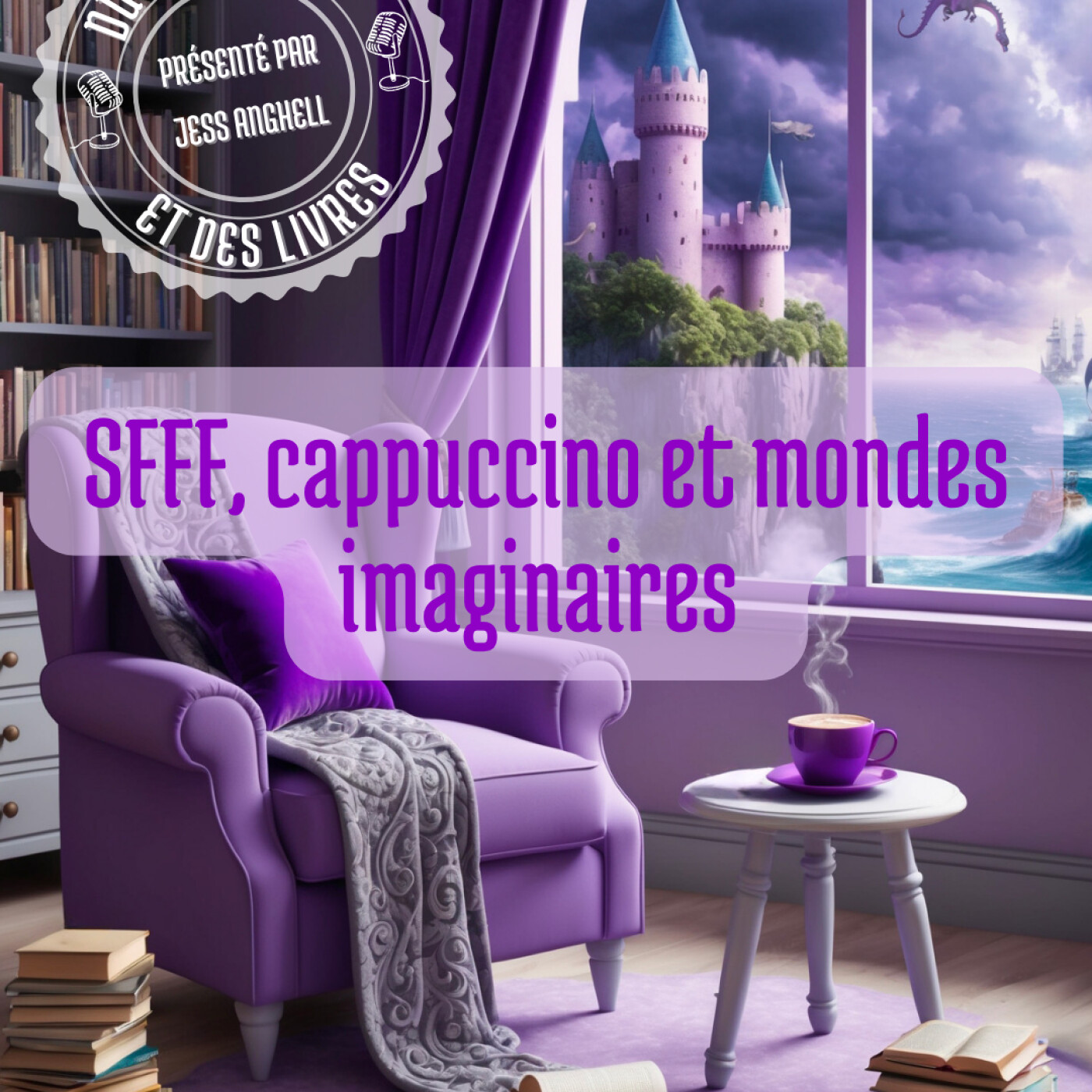 Du cappuccino et des livres