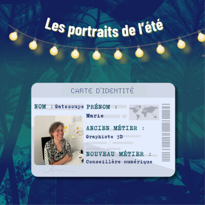 Les portraits de l'été : Marie Gatesoupe, médiatrice numérique cover