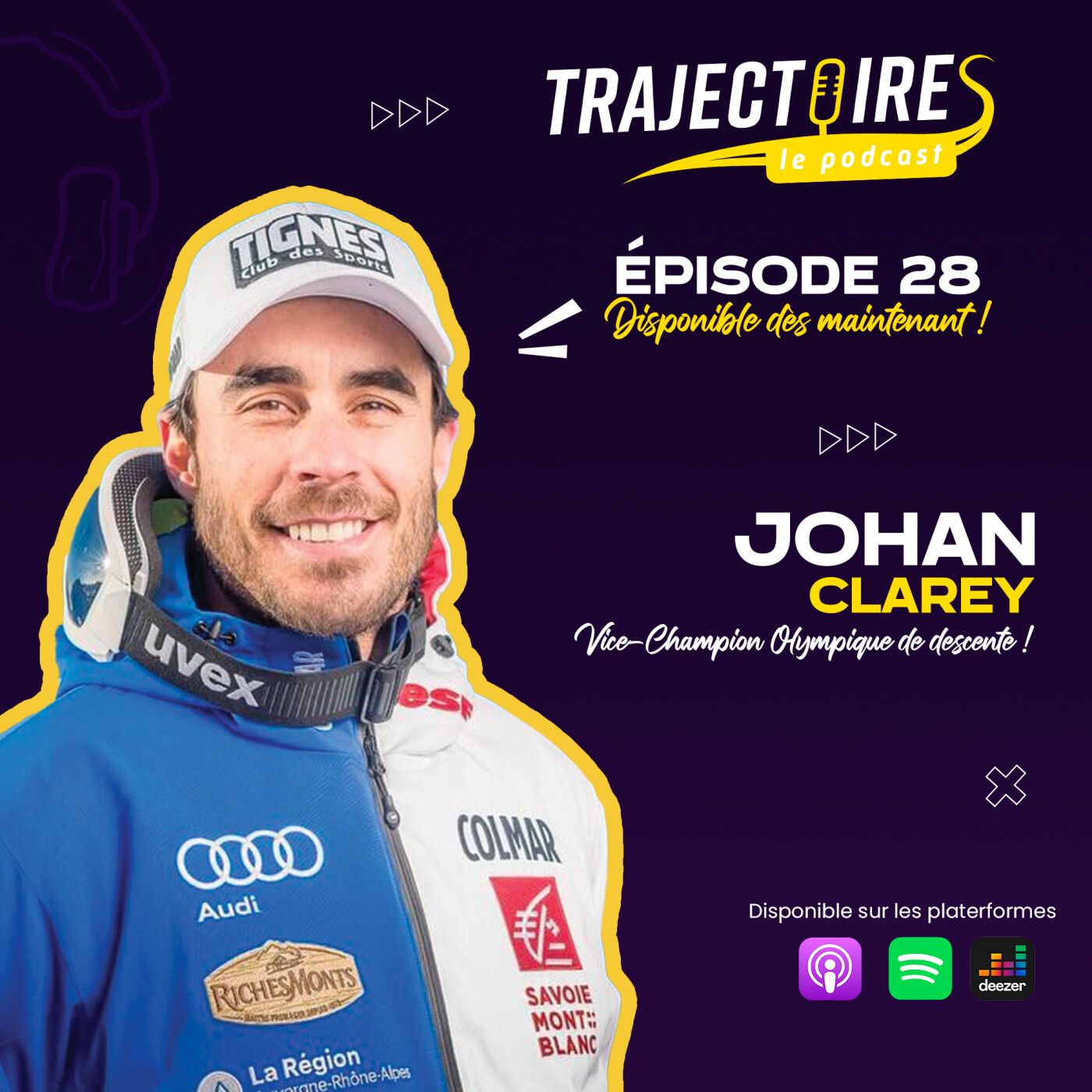 REDIFF - JOHAN CLAREY - Le vice-champion olympique le plus rapide du monde ! episode artwork