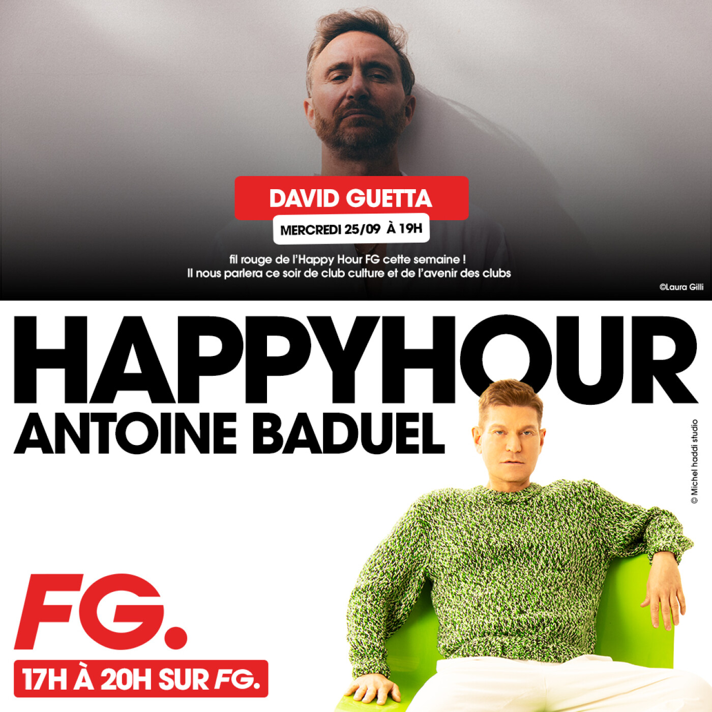 HAPPY HOUR INTERVIEW : DAVID GUETTA