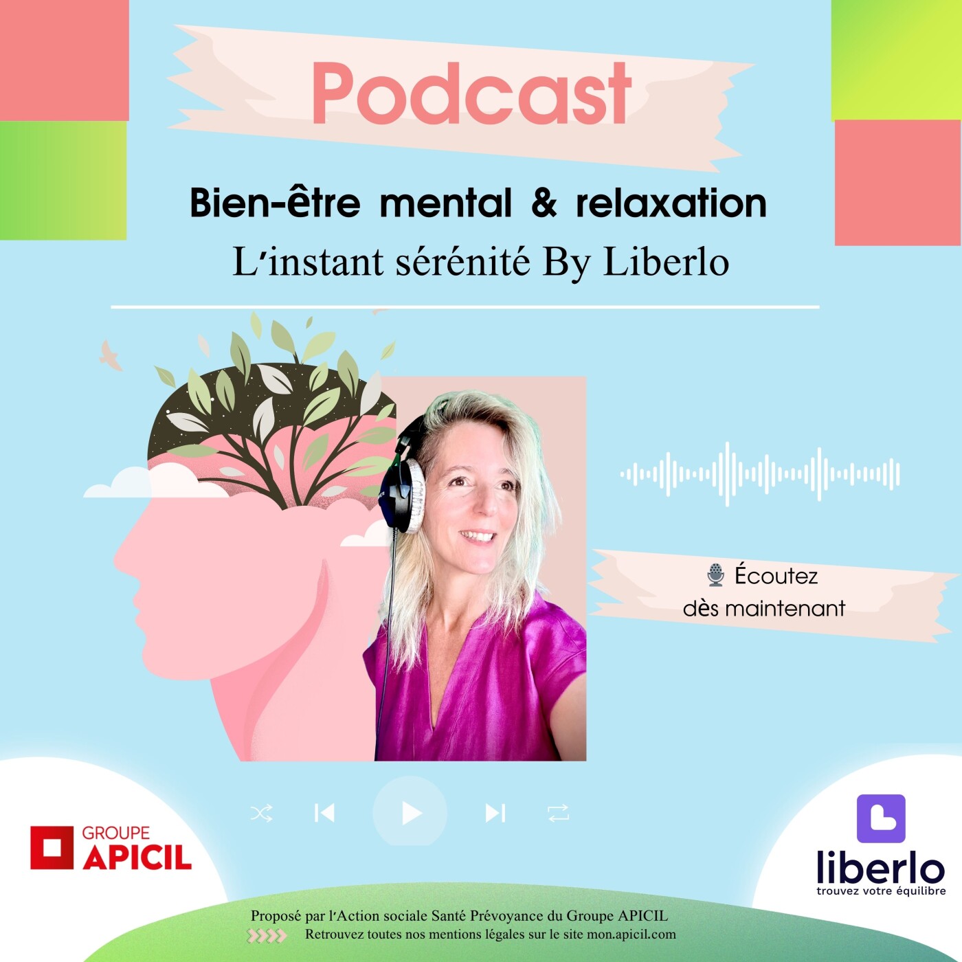 Bien-être mental & relaxation - l'instant sérénité by Liberlo episode artwork