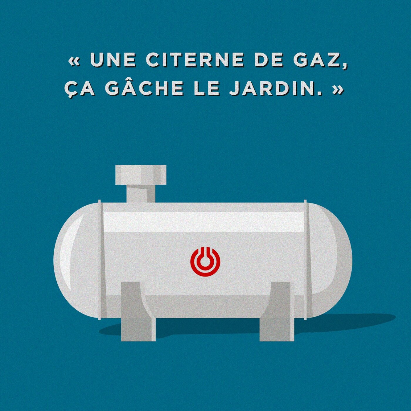 Idée reçue #3 - “Une citerne de gaz, ça gâche le jardin”