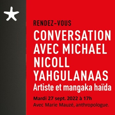 Les rendez-vous du salon de lecture - Conversation avec Michael Nicoll Yahgulanaas et Marie Mauze cover