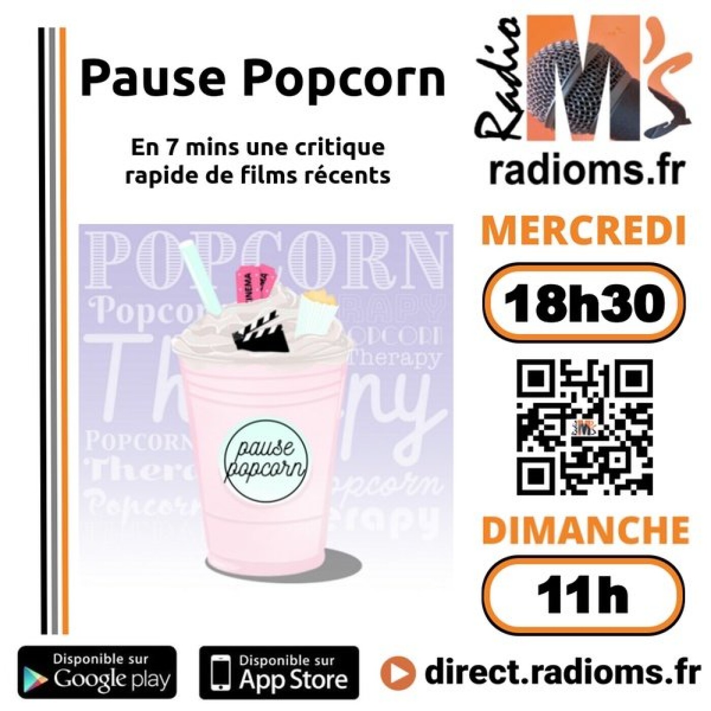 Les émissions de Radio M\'s