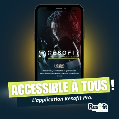 Resofit Pro : lancement officiel de l'application accessible à TOUS les indépendants du fitness ! cover