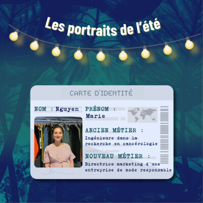 Les portraits de l'été : Marie NGuyen, cofondatrice d'une enseigne de mode cover