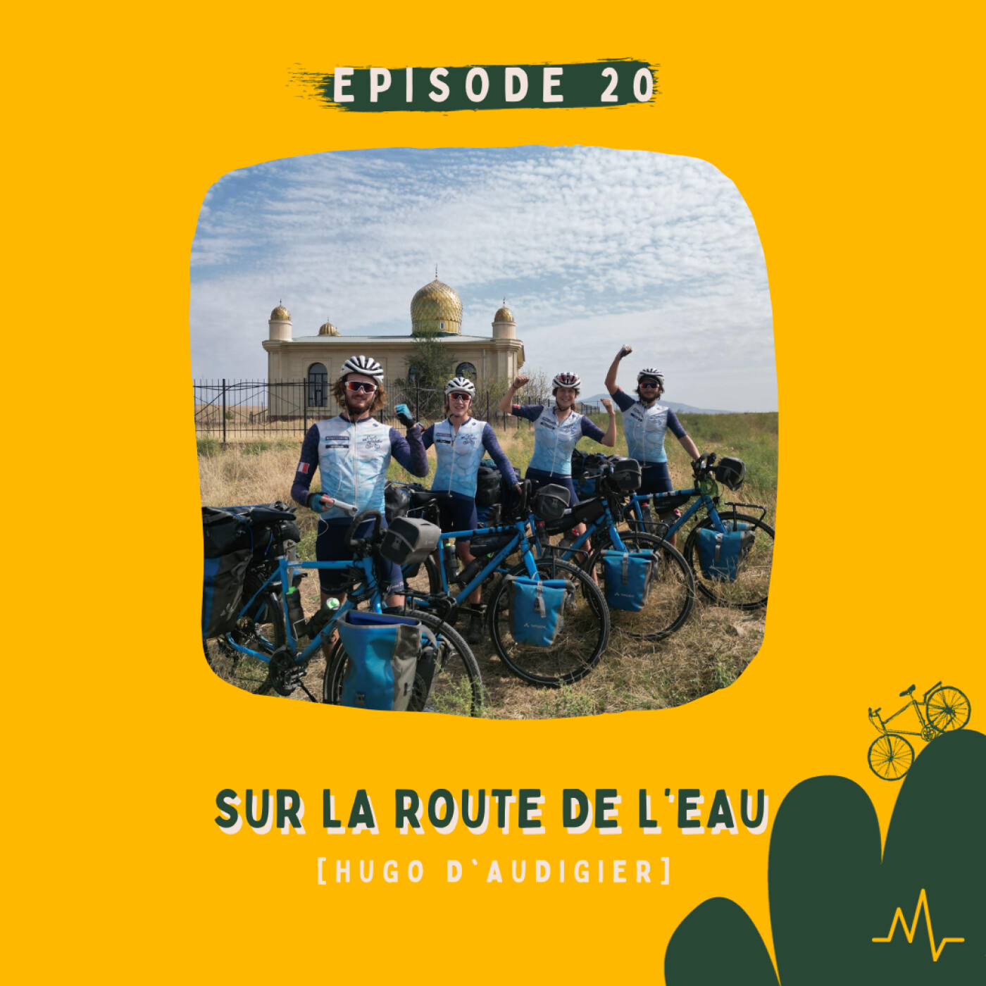 Hugo d'Audigier & Cycle for Water - Sur la route de l'eau