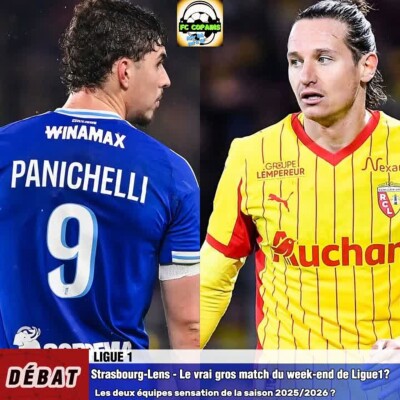 Débat Ligue 1 -   RC Strasbourg vs RC Lens - Le vrai gros match du week-end de Ligue1❓🤔 cover
