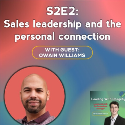 Ep.8: Sales Leadership and the Personal Connection cover