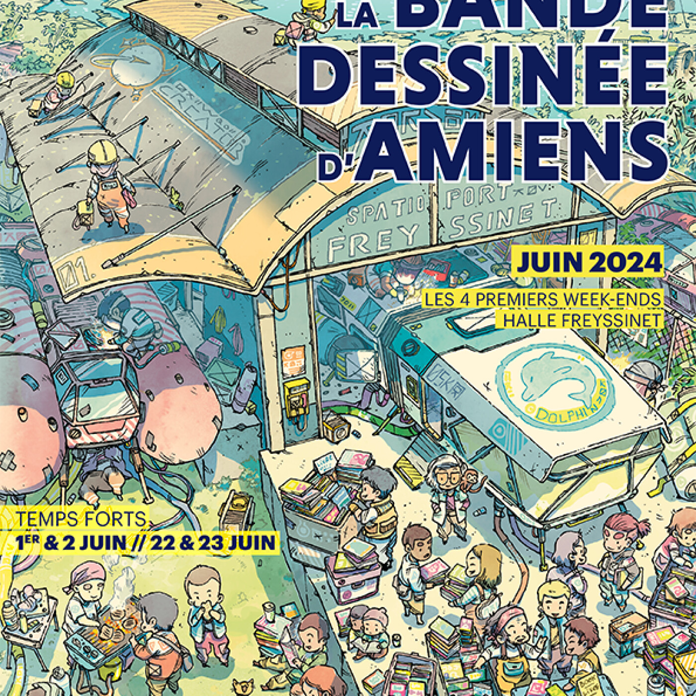 Sophie Mille, nouvelle directrice des Rendez-Vous de la BD d'Amiens, est notre invitée ! Dans ma bulle #392 episode artwork