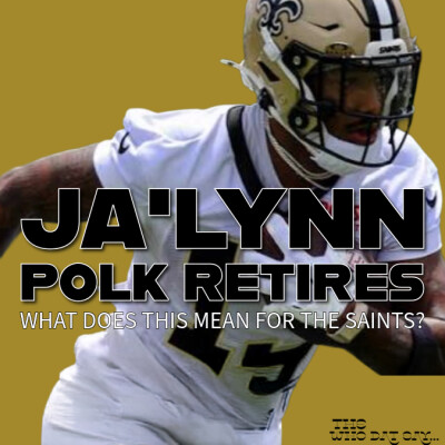 The Surprising Retirement of Jaylen Polk and Chris Olave's Contract: Saints' Wide Receiver Room Under the Microscope" cover