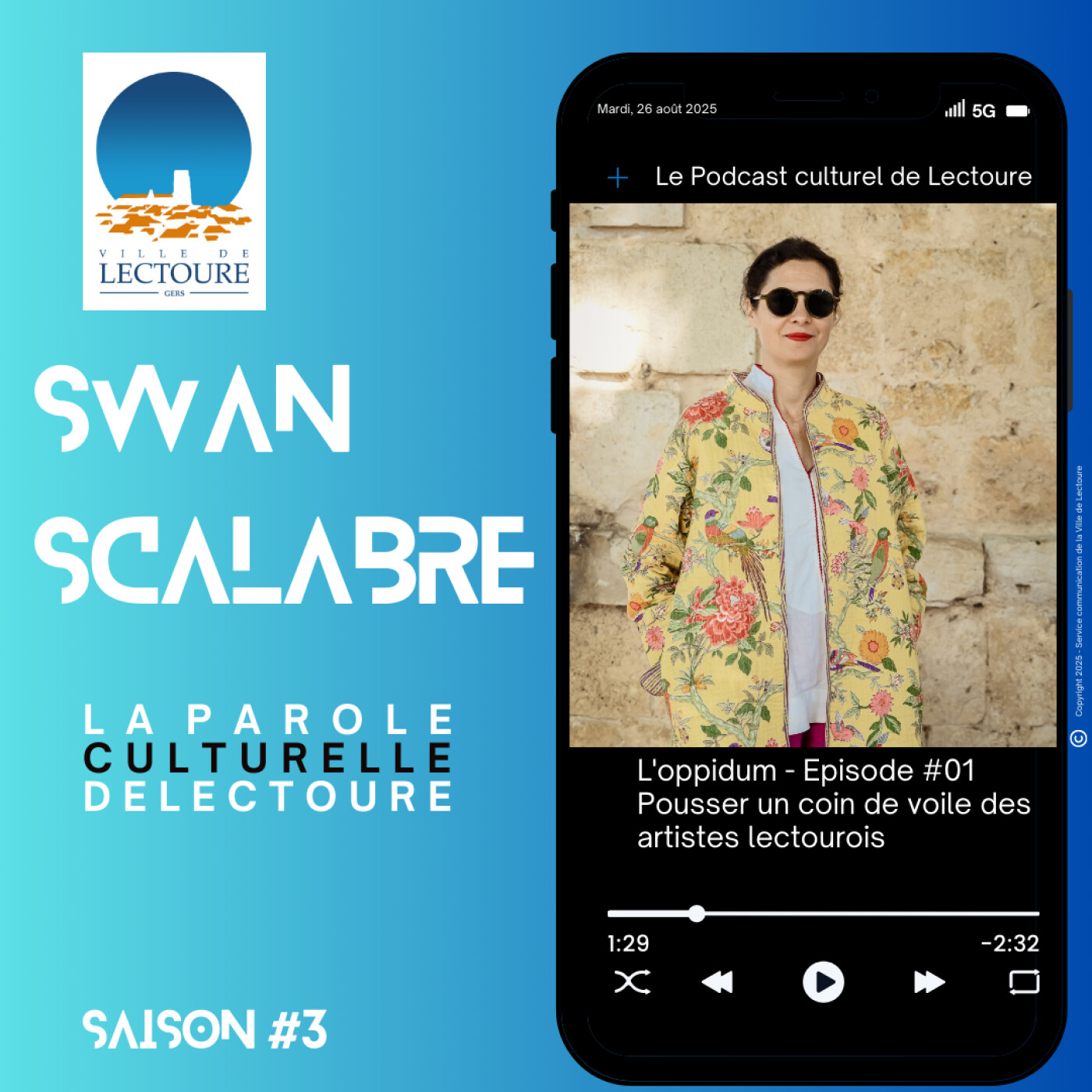 Swan Scalabre, artiste peintre episode artwork