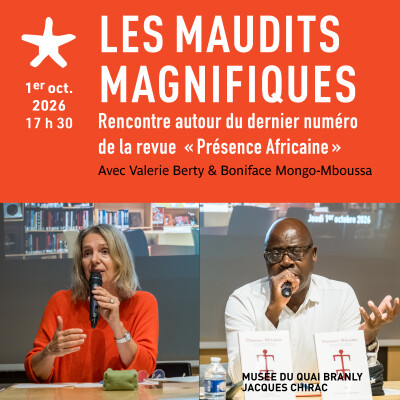 Les rendez-vous du salon de lecture - "Présence Africaine n° 209 : les maudits magnifiques" avec Valérie Berty et Boniface Mongo-Mboussa cover