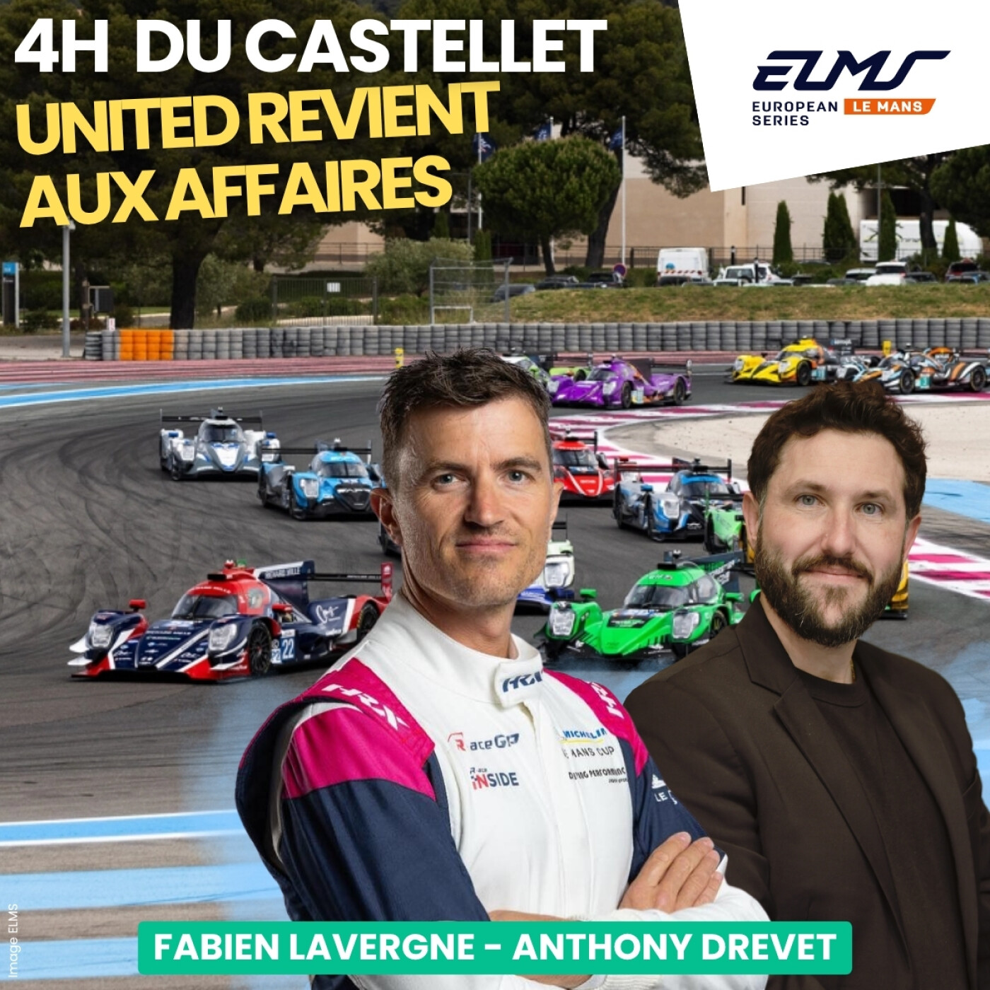 United se réveille avant Le Mans - Debrief 4H du Castellet avec Fabien Lavergne episode artwork
