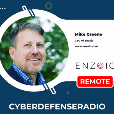Cyber Defense Radio - Enzoic - HotSeat - Podcast - 2023 cover