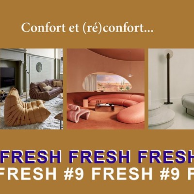 FRESH #9 la tendance déco du mois : "confort et (ré)confort" décrypté par le bureau de style LE NOMBRIL cover