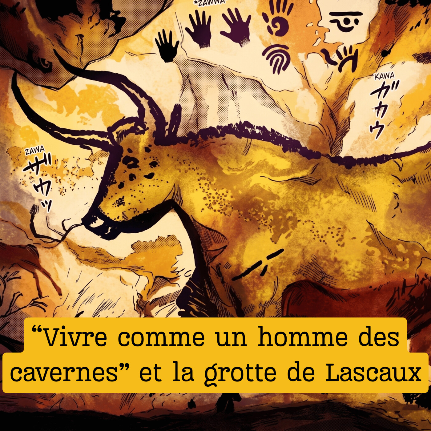 Les grottes de Lascaux et l'expression française "Vivre comme un homme des cavernes" episode artwork
