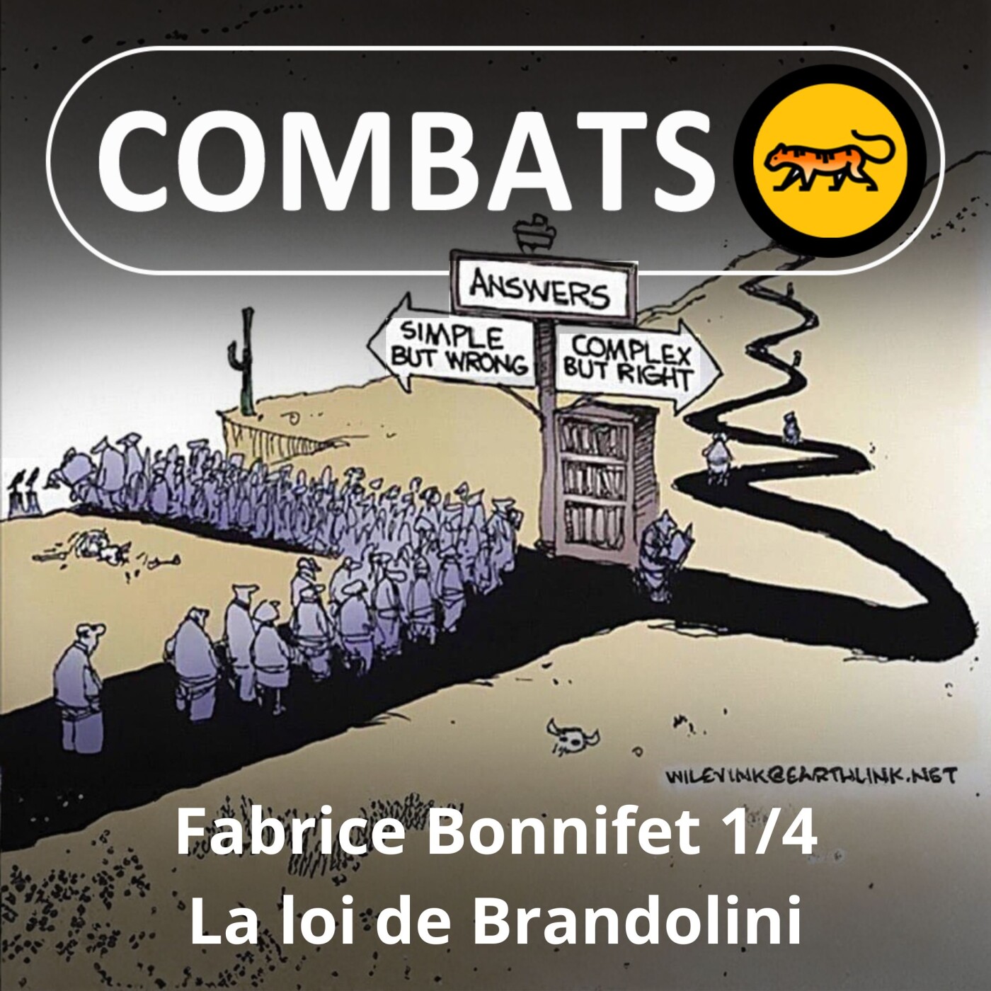 S05E37 Fabrice Bonnifet 1/4 : La loi de Brandolini (ou d'assymétrie des baratins) S05E37 Fabrice Bonnifet 1/4 : La loi de Brandolini (ou d'assymétrie des baratins)