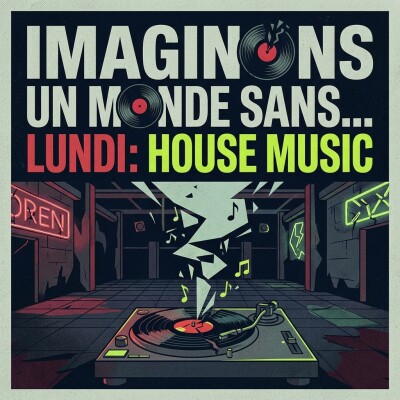 IMAGINONS CE QUE SERAIT NOTRE MONDE SANS… HOUSE MUSIC cover