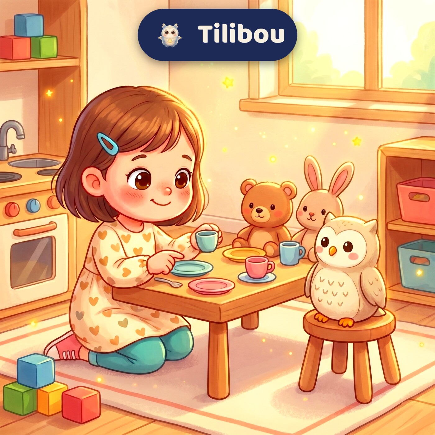 School · One, Two, Three Cuddlies · learning to count story · numbers for preschoolers · screen-free audio story