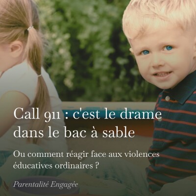 Call 911, c'est le drame dans le bac à sable (ou comment réagir face aux violences éducatives ordinaires) cover