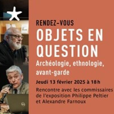 Les rendez-vous du salon de lecture - Objets en question : archéologie, ethnologie, avant-garde cover