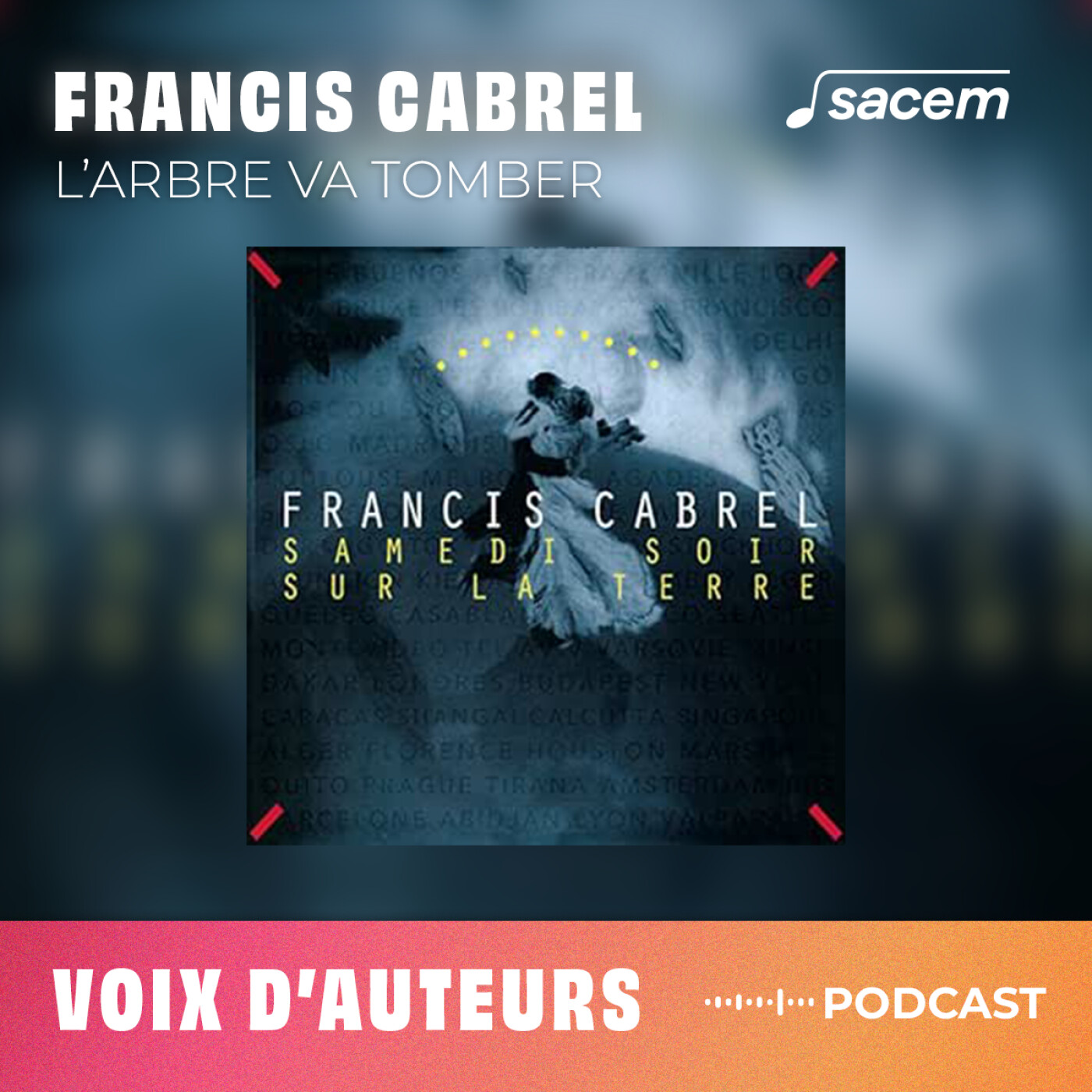 Francis Cabrel #16 : L'arbre va tomber - Voix d'auteurs