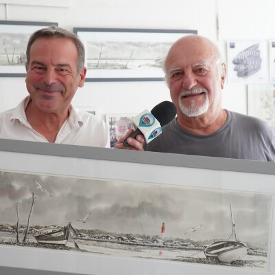 A partir de ce mercredi 31 juillet, l'Artiste Serge Roubichou va exposer ses oeuvres Aquarelles et Encres à la Maison Louis David à Andernos cover