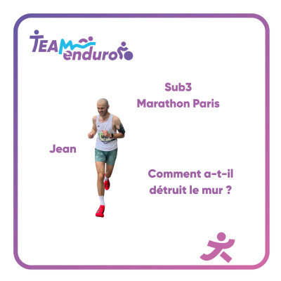 E16 Le sub3 sur marathon est-il atteignable pour tous les sportifs ? Immersion dans le rêve de Jean cover
