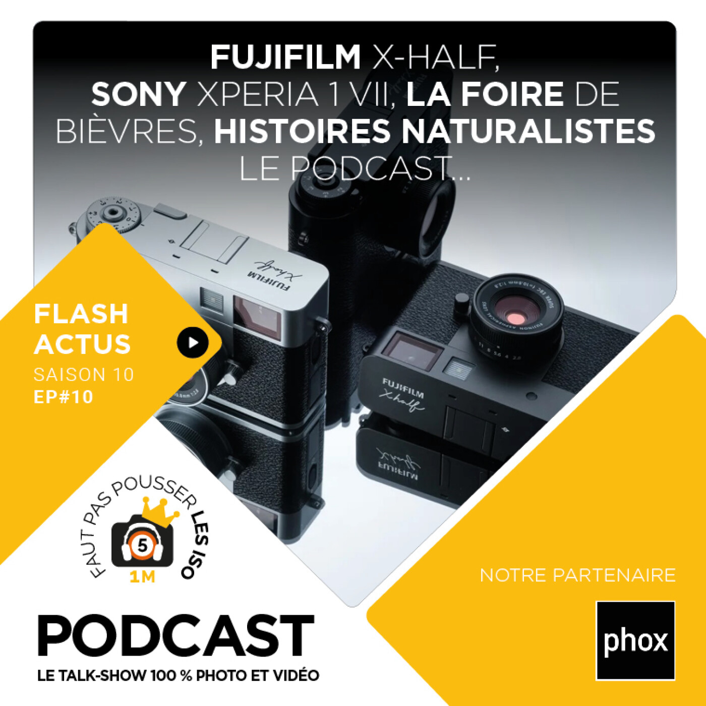 LE FLASH ACTUS - S1010 - Fujifilm X half, Sony XPeria 1 VII, Bièvres, CI #467