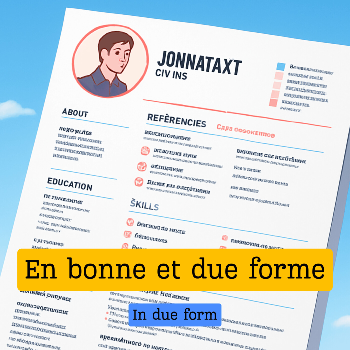 Expression française : "En bonne et due forme" et l'histoire de France sous Napoléon 1er