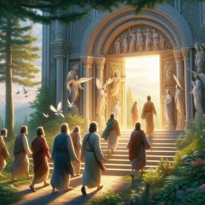 Créer des temples pour rencontrer la grandeur - Archange Gabriel Psaume 125 cover