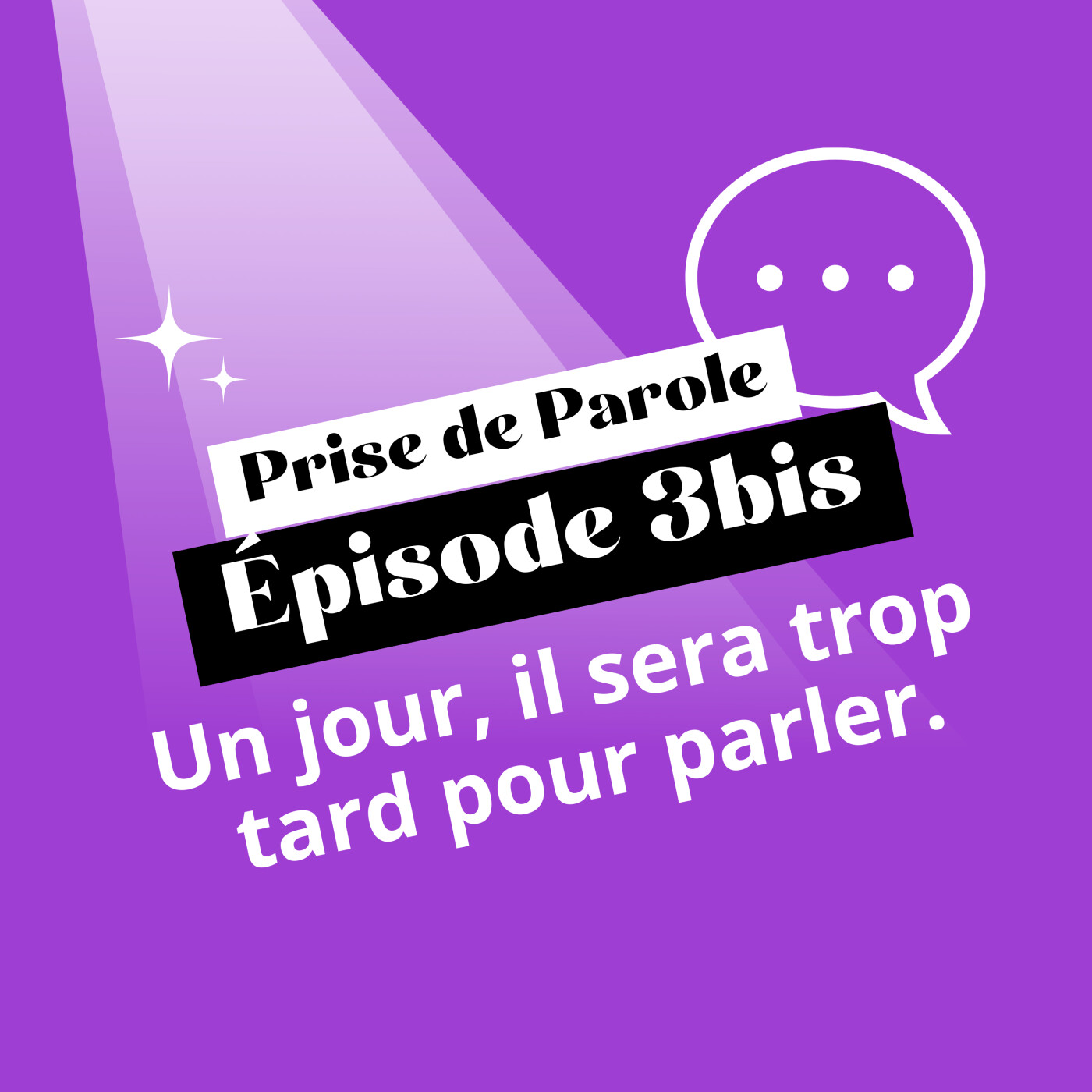 Teaser - Un jour, il sera trop tard pour parler