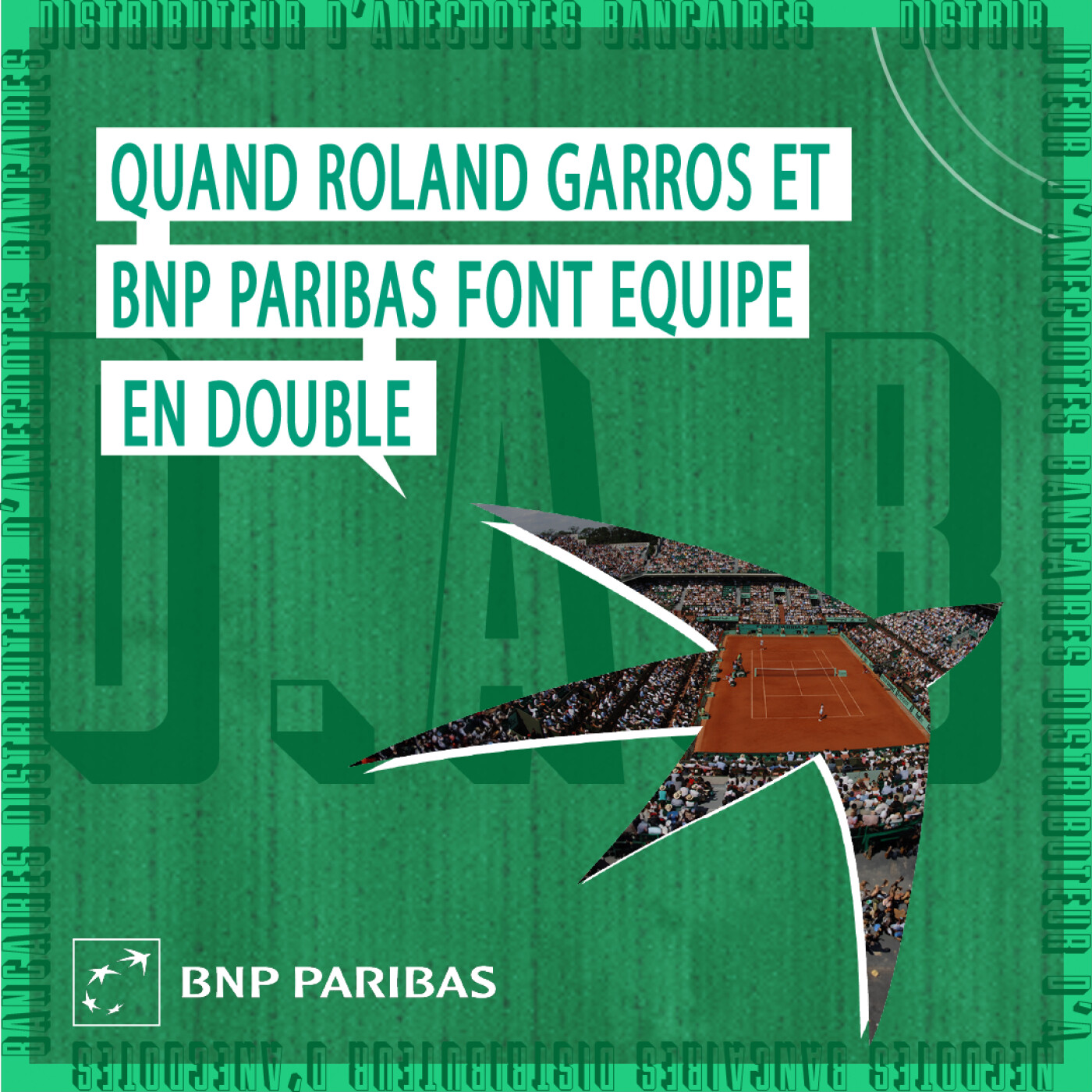 Quand Roland-Garros et BNP Paribas font équipe en double