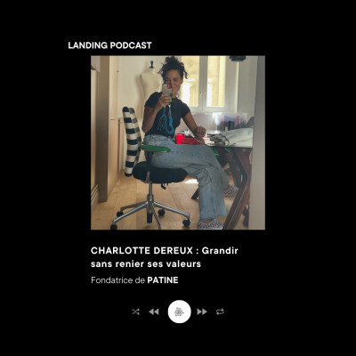 CHARLOTTE DEREUX - PATINE : grandir sans renier ses valeurs cover