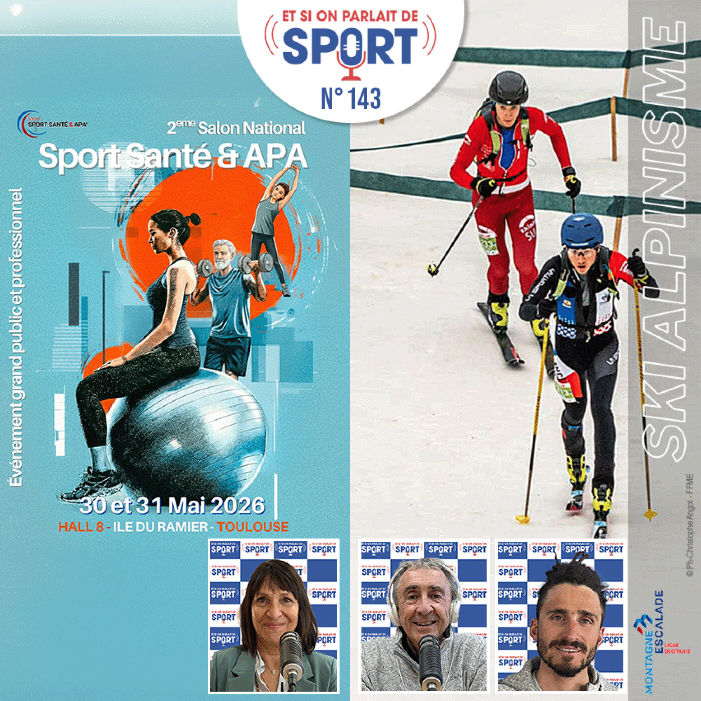 Émission N°144 - Le Ski Alpinisme et Sport Santé episode artwork