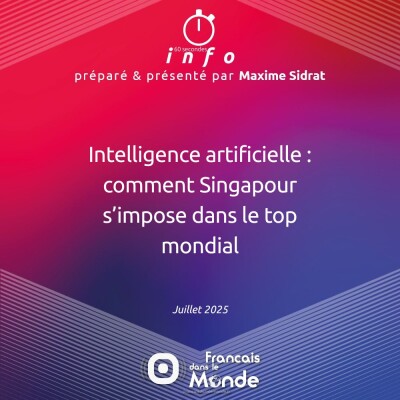 Intelligence artificielle : comment Singapour s'impose dans le top mondial cover