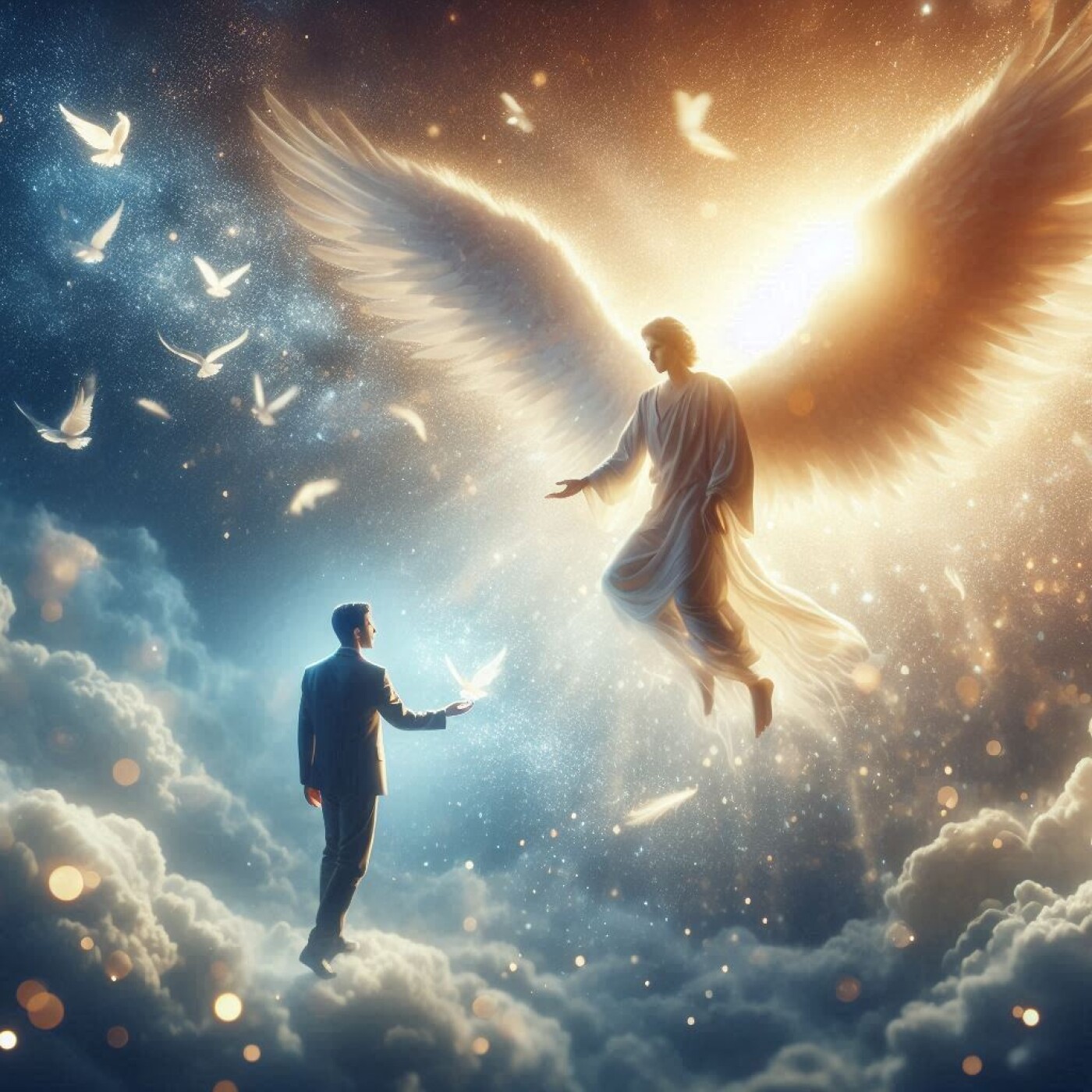 Par l'Ange de la légèreté, libère-toi de l'inutile - Archange Gabriel Psaume 240