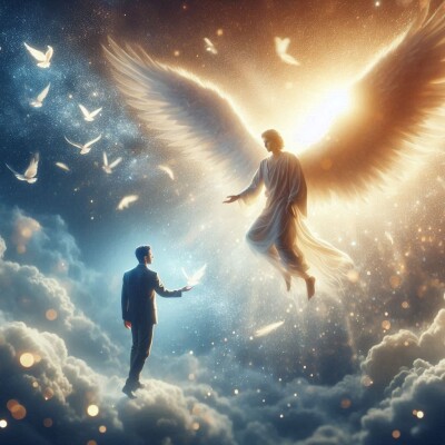 Par l'Ange de la légèreté, libère-toi de l'inutile - Archange Gabriel Psaume 240 cover