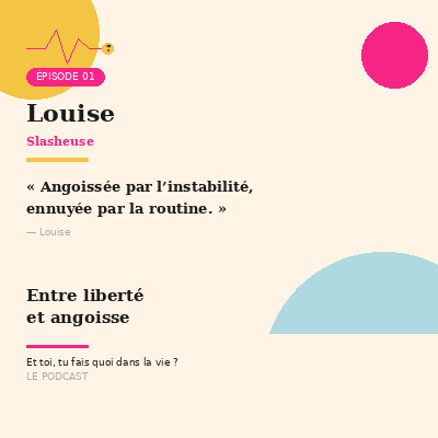 Louise, slasheuse : entre liberté et angoisse cover