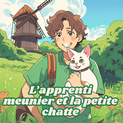 Contes de Grimm - L'apprenti meunier et la petite chatte cover